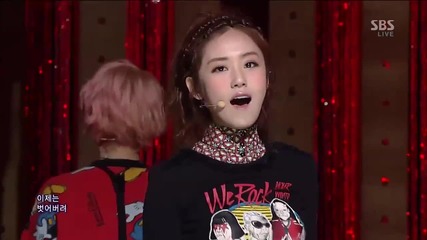 (hd) 2yoon - Why Not + 24/7 ~ Inkigayo (20.01.2013)
