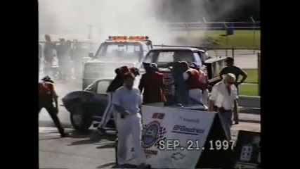1966 Corvette Burnout Contest