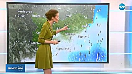 Прогноза за времето (25.10.2017 - обедна)