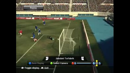 Pes 2010 Benzema goal vs Chelsea F.c.