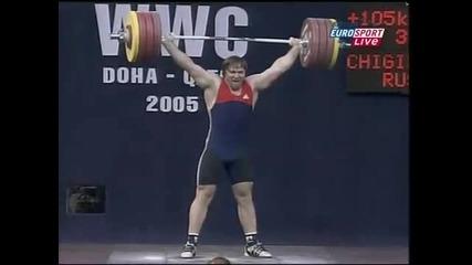 Evgeny Chigishev wwc 2005 Snatch 211 