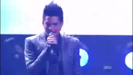 Шок Скандалното изпълнение на Adam Lambert на Ама 2009