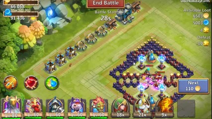 Castle Clash Farming Gold
