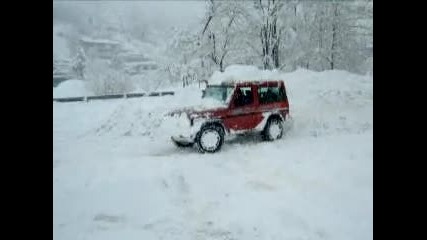 Mercedes G class [snow driver]