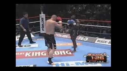 Melvin Manhoef vs Paul Slowinski