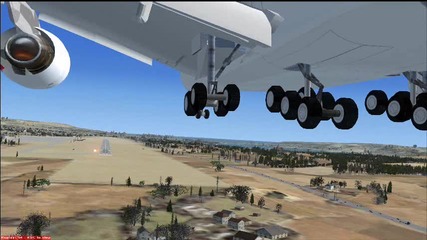 Fsx A380 каца във Варна Hq 