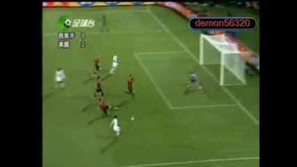 Usa vs Spain (2 - 0) Highlights 24 - 06 - 20092