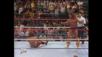 Ravishing Rick Rude vs The Ultimate Warrior Promo