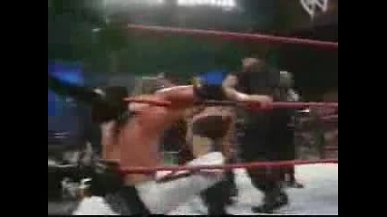 The Rock & Stone Cold vs. Undertaker & Hhh