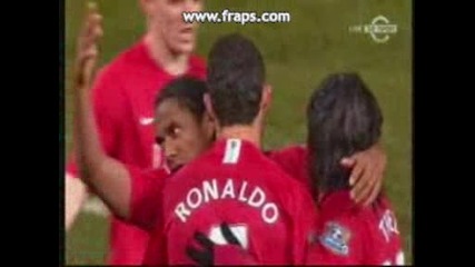 Man United 4 - 1 Derby (ronaldo) 20.01.09