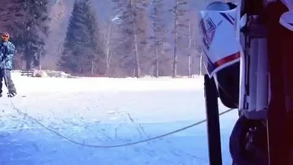 Bmw G 450 X Snowboard - Stunt 