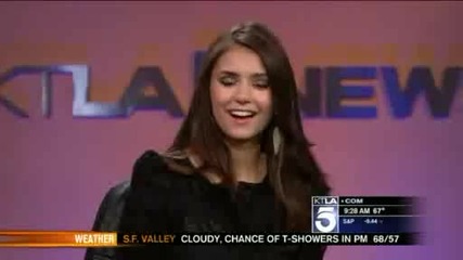 Nina Dobrev speaks Bulgarian (нина говори на Български)