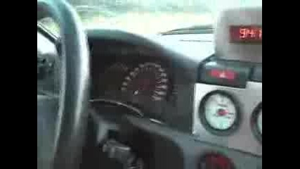 Opel Calibra Ускорение Turbo