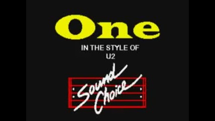 U2 - One - karaoke