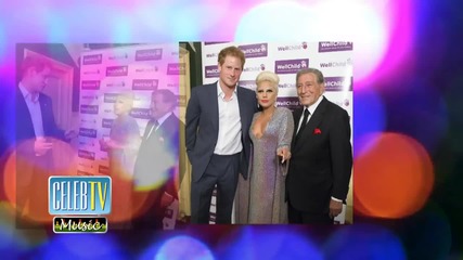 Prince Harry Meets Lady Gaga!