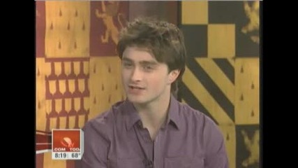 Daniel Radcliffe on the Today show 10/07/09