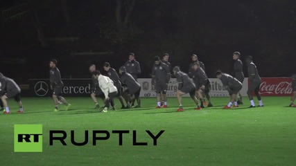 Germany: National team trains ahead of 'solidarity' match against Netherlands