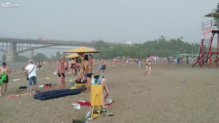 Градушка на плажа в Русия