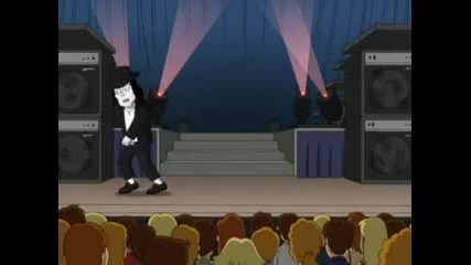 Family Guy - Michael Jacksons treatment of his own groin on stage!