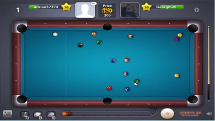 adrian37374 (suxxx) vs Georgib26 - 8 ball pool (livepool)