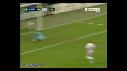 31.03.2010 - Шампионска Лига - Интер 1 - 0 Цска Москва гол на Диего Милито 