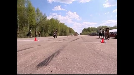 Dragtimes.info Lamborghini Gallardo vs Porsche 911 Turbo 