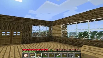 Minecraft Тройно Оцеляване еп.7 - Покрив...