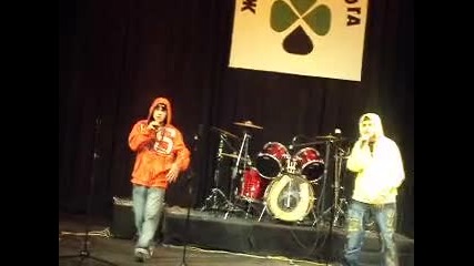 (живот без дрога 2010 Live) Immortal Thugz - Мрак и светлина 