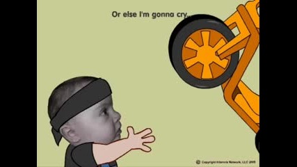 Смешно Бебе Байкър 