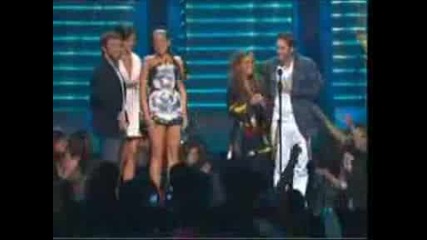 Anahi y Christopher Uckermann Reciben en los Premios Juventud 2009 un Premio por Rbd