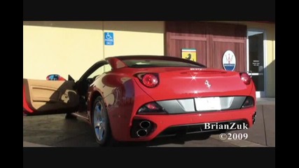 Звукът На Ferrari California 