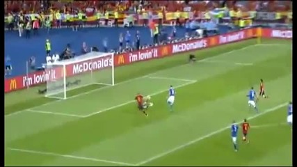 Прекрасният гол на Фернандо Торес срещу Италия