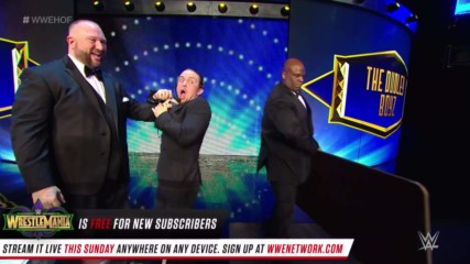 The Dudley Boyz put a stagehand through a table: WWE Hall of Fame 2018 (WWE Network Exclusive)