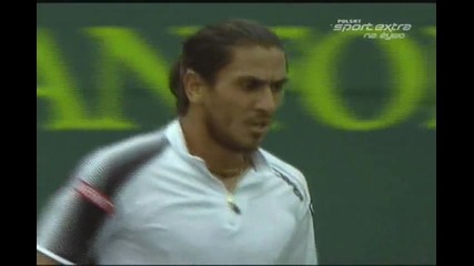 Canas vs Federer - Miami 2007