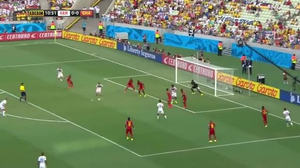 Германия 2 – 2 Гана // F I F A World Cup 2014 // Germany 2 – 2 Ghana // Highlights: First Half