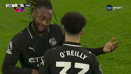 Семеньо се разписа за Манчестър Сити срещу Лийдс в самия край на първата част