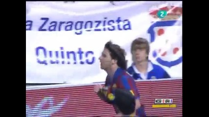 Zaragoza 2 - 4 F.с. Barcelona 21.03.2010 