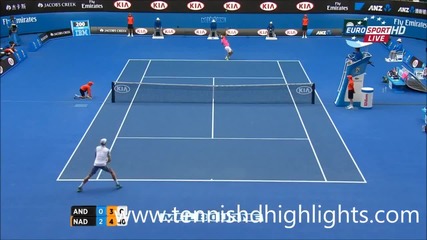Рафаел Надал - Кевин Андерсон ( Australian Open 2015 )