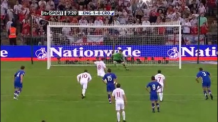 Англия : Хърватия - 1:0 - Гола на Франк Лампард