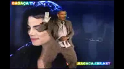 Barak Obama dance like Michael Jackson 