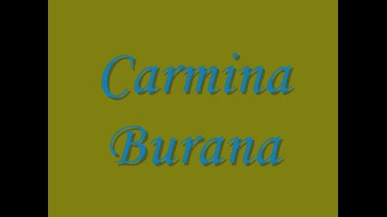 Carmina Burana
