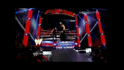 Wwe Raw 11.2.2013 John Cena Sheamus And Ryback Attacks The Shield