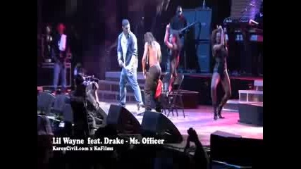 Lil Wayne изпълнява Ms. Officer,  Lollipop и почита Michael Jackson