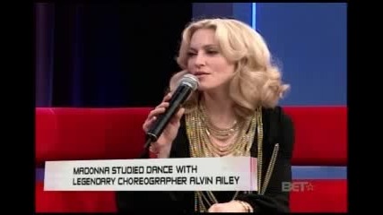 Madonna - Bet - 106 & Park Interview Part 2