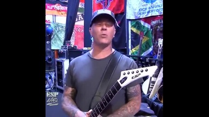 James Hetfield Congrats E S P