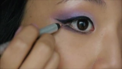 Romantic Violet Makeup