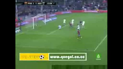 Барселона - Севиля 4:0 Гол На Самуел Ето`о