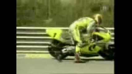 Аварии състезателни мотоциклет - клипов аварии 