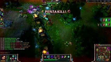 League of Legends Katarina Pentakill - [описанието]