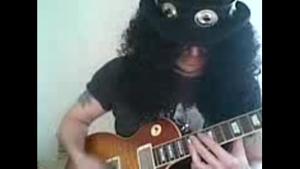 Slash playing Chinese Democracy song This I Love 